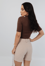 Blusa Júlia Chocolate