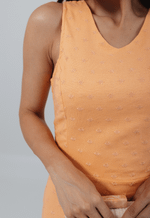 Vestido Rúbia Laranja