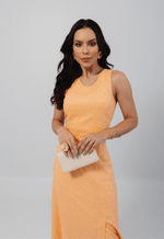 Vestido Rúbia Laranja