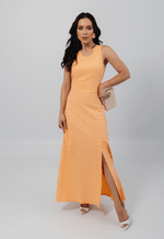 Vestido Rúbia Laranja