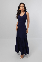 Vestido Vanessa Azul Marinho