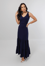 Vestido Vanessa Azul Marinho