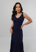 Vestido Vanessa Azul Marinho