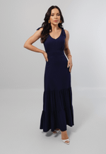 Vestido Vanessa Azul Marinho