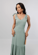 Vestido Vanessa Verde Menta 