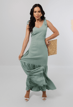 Vestido Vanessa Verde Menta 