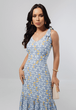 Vestido Vanessa Azul Jeans 