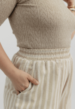 Calça Clarice Bege