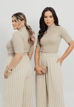 Calça Clarice Bege