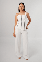 Conjunto Charlotte Off White