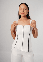 Conjunto Charlotte Off White