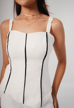 Conjunto Charlotte Off White