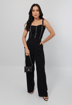 Conjunto Charlotte Preto