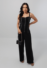 Conjunto Charlotte Preto