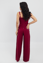 Conjunto Charlotte Marsala