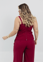 Conjunto Charlotte Marsala