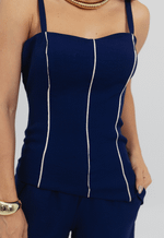 Conjunto Charlotte Azul Marinho