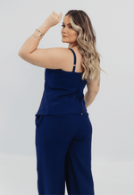 Conjunto Charlotte Azul Marinho