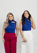 Blusa Pietra Azul Marinho