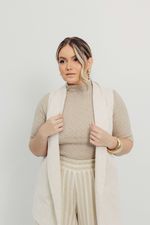 Colete Clara Off White