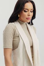 Colete Clara Off White