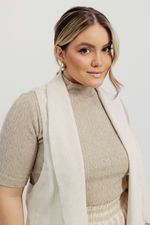Colete Clara Off White