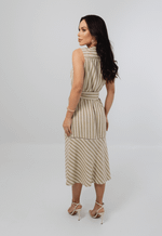 Vestido Midi Aurora Verde