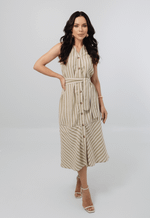 Vestido Midi Aurora Verde
