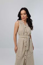 Vestido Midi Aurora Verde