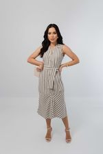 Vestido Midi Aurora Preto