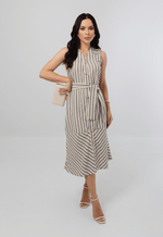 Vestido Midi Aurora Preto