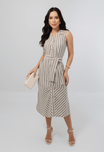 Vestido Midi Aurora Preto