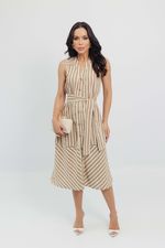 Vestido Midi Aurora Chocolate