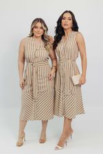 Vestido Midi Aurora Chocolate