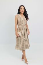Vestido Midi Aurora Chocolate