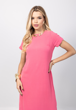 Vestido Joelma Rosa Punch