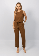 Conjunto Flávia Marrom Castanho