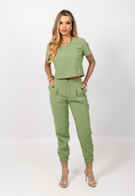 Conjunto Eloá Verde Seco