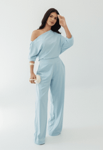 Conjunto França Azul Bebê
