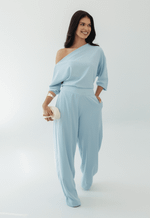 Conjunto França Azul Bebê