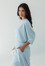 Conjunto França Azul Bebê