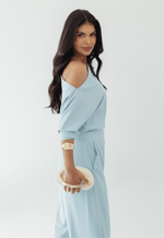 Conjunto França Azul Bebê