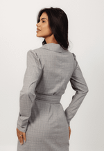 Vestido Europa Cinza