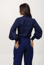Blusa Realeza  Azul Marinho