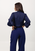 Blusa Realeza  Azul Marinho
