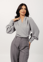 Blusa Realeza Cinza