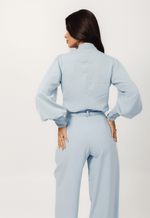 Blusa Realeza Azul Bebê