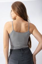 Blusa Cléia Cinza