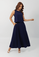 Conjunto Carmélia Azul Marinho
