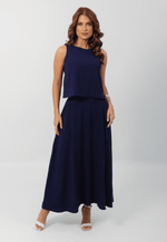 Conjunto Carmélia Azul Marinho
